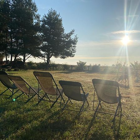 Wakacyjny Dom W Sakach Villa Kleszczele Bagian luar foto
