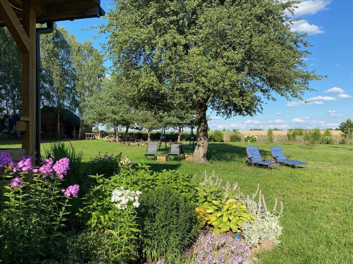 Wakacyjny Dom W Sakach Villa Kleszczele Bagian luar foto