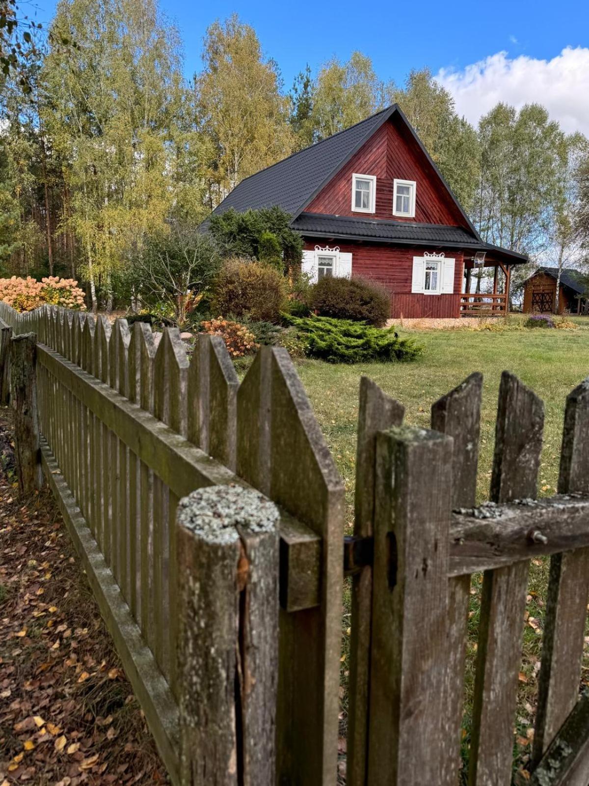 Wakacyjny Dom W Sakach Villa Kleszczele Bagian luar foto