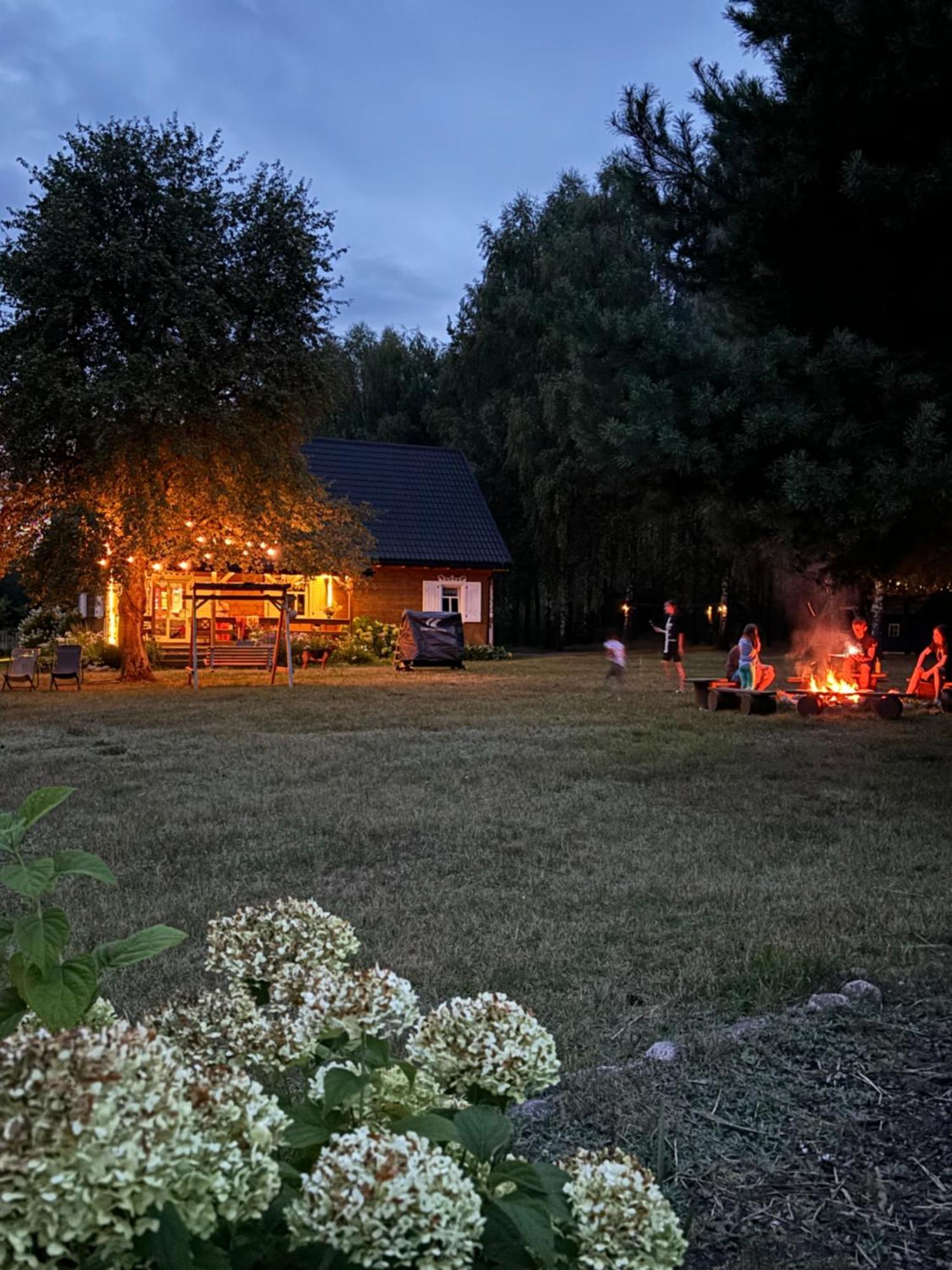 Wakacyjny Dom W Sakach Villa Kleszczele Bagian luar foto
