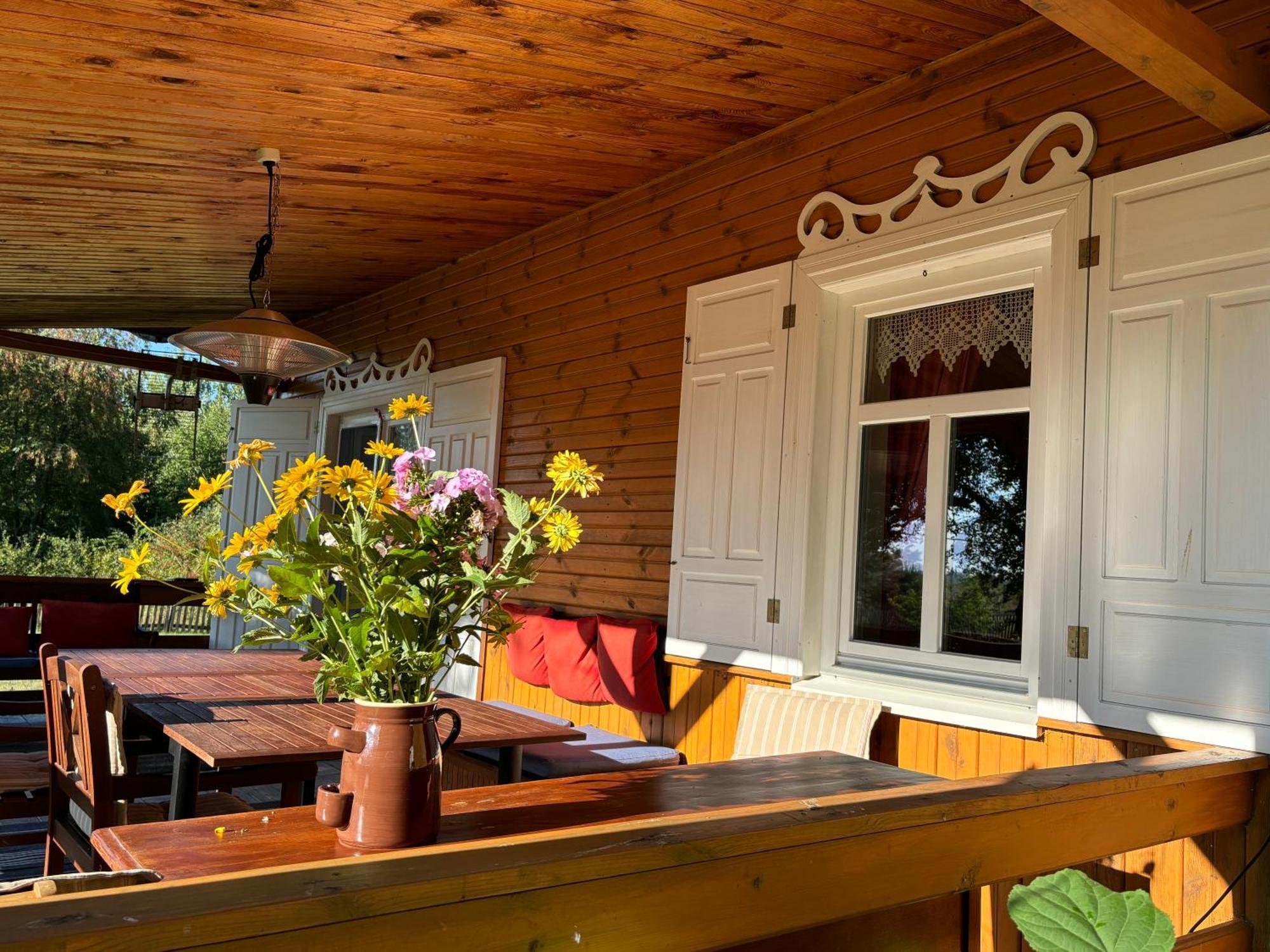 Wakacyjny Dom W Sakach Villa Kleszczele Bagian luar foto