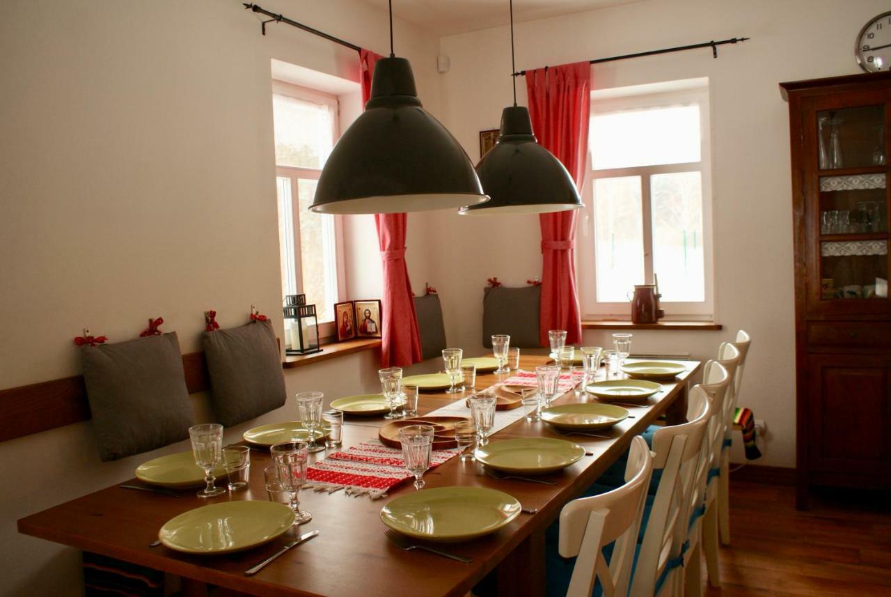 Wakacyjny Dom W Sakach Villa Kleszczele Bagian luar foto